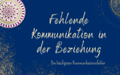 Fehlende Kommunikation in der Beziehung