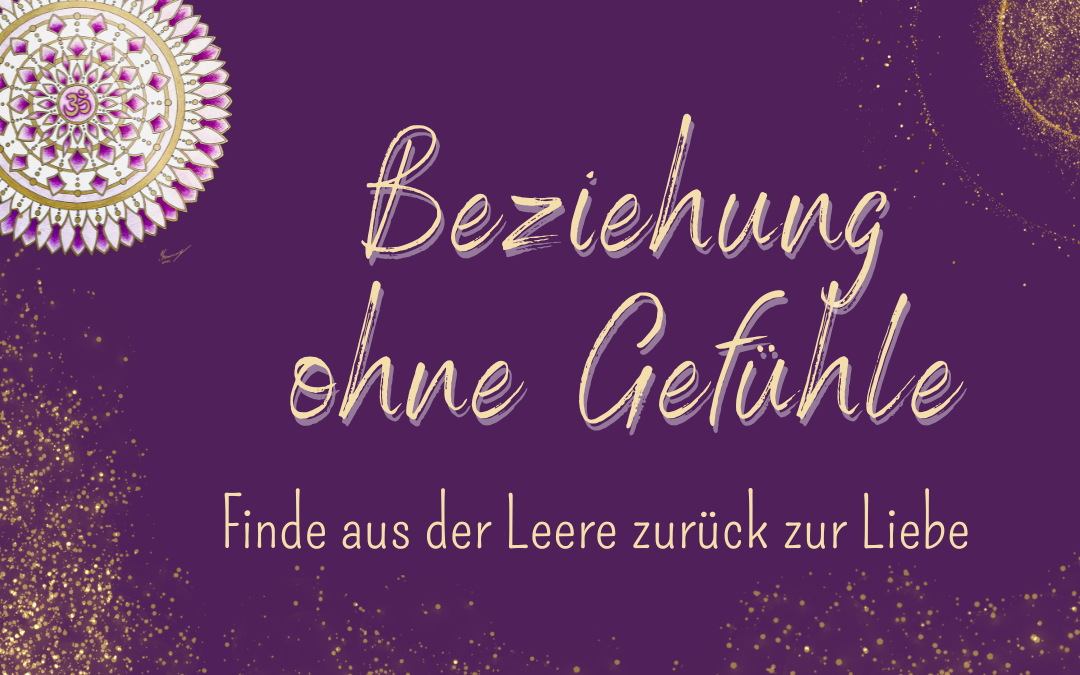 Beziehung ohne Gefühle