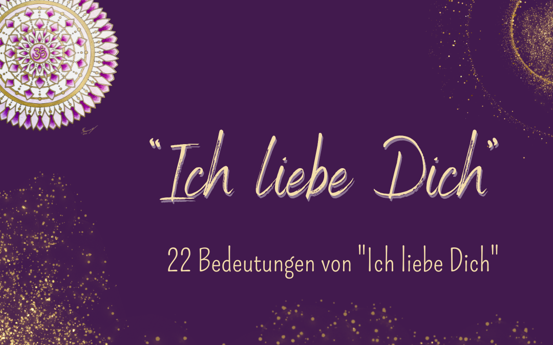 Ich liebe Dich